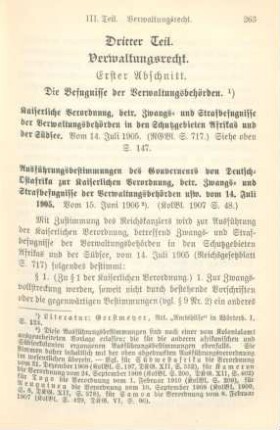 Dritter Teil. Verwaltungsrecht