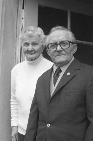Diamanthochzeit der Eheleute Klara und Adolf Bopp