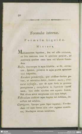 Formulae internae