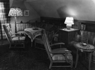 Sitzgruppe in einem Wohnzimmer