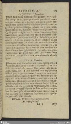 DCCXL. De Dionysio Melandro Ecclesiaste Francofurtensi