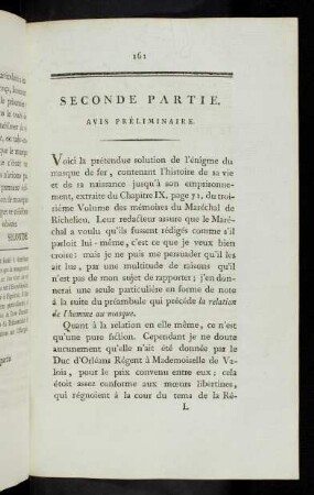 161-162 Avis préliminaire