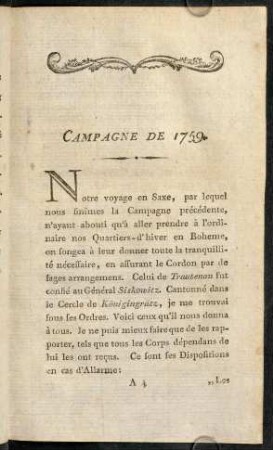 7-98, Campagne de 1759.