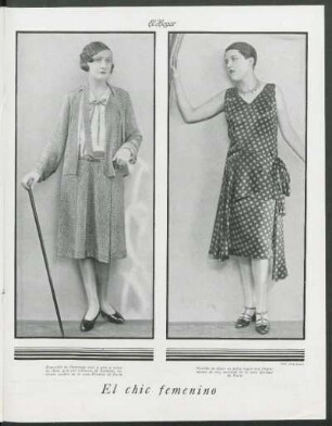 El chic femenino