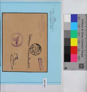 Dienstbrief, Schiffsname/Landeinheit: Z 18 / Hans Lüdemann; Frankatur, Mi.-Nr.: [Keine]; Poststempel: 9.3.40.11.-12V; Nebenstempel: Briefstempel Dienststelle Feldpost-Nr. M 28375