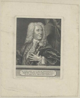 Bildnis des Iohann Gvilielm Widmann