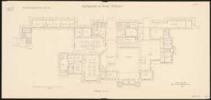 Bahnhof, Mönchengladbach: Grundriss Erdgeschoss 1:100