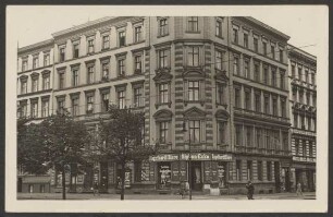 Ansichtskarte Wiener Straße, Ecke Liegnitzer Straße