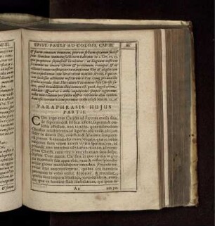 Paraphrasis Huius Partis