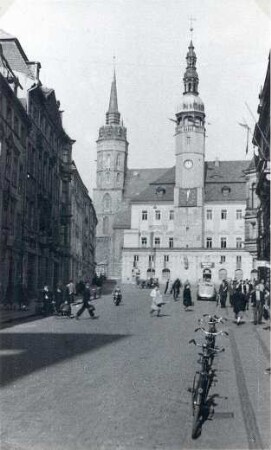 Innere Lauenstrasse in Bautzen : Nutřkowna Lawska dróha w Budyšinje