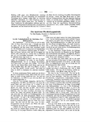 Die ländliche Fortbildungsschule : (Schluß)