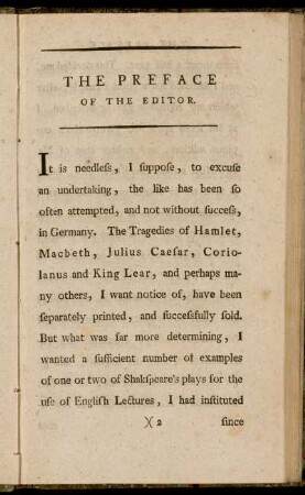 The Preface of the Editor.
