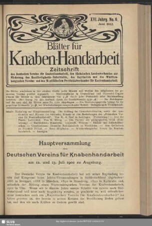 No. 6. Juni 1902