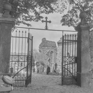 Bautzen : Bautzen. Nikolaifriedhof. Eingangspforte