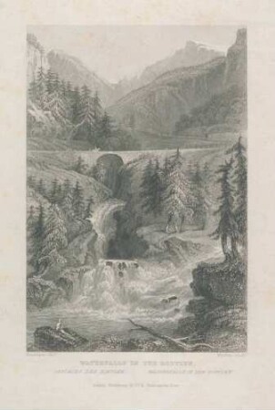 Waterfalls in the Rofflen - Cascades des Rofflen - Wasserfälle in den Rofflen