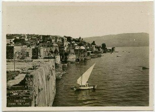 Tiberias from the lake