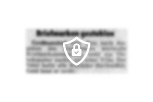 Briefmarken gestohlen