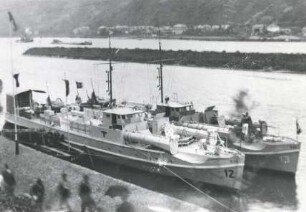 Boote der 1. Schnellboot- und Räumbootflotille
