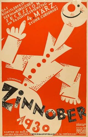 Zinnober 1930 - Das Künstlerfest der Hamburgischen Secession am Faschingsdienstag