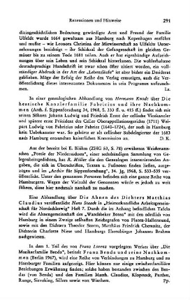 Lorenz, Franz :: Die Musikerfamilie Benda, Bd. 1, Franz Benda und seine Nachkommen : Berlin, 1967
