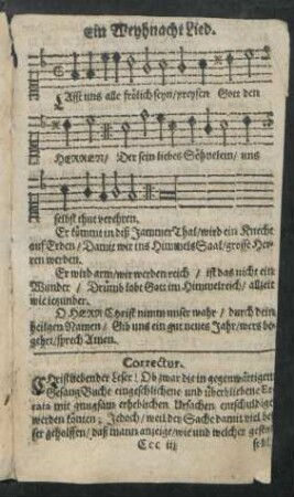 Ein Weyhnacht Lied.
