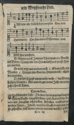 Ein Weyhnacht Lied.