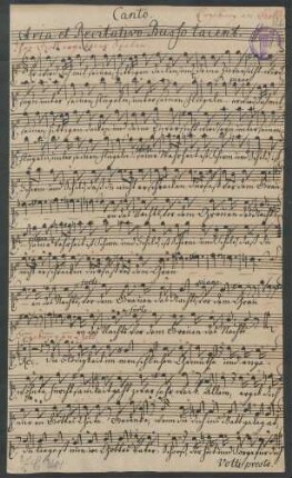 Canto (Ergebung an Gott)