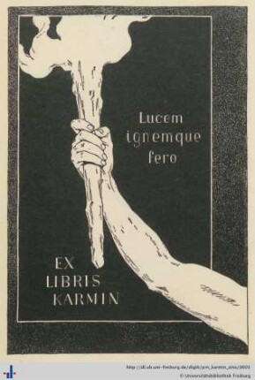 [Provenienz]: Karmin, Otto