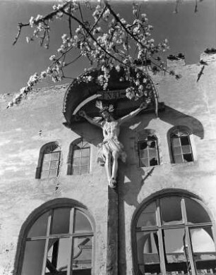 Kruzifix : Kruzifix. Donauwörth, Benediktinerkloster zum Heiligen Kreuz