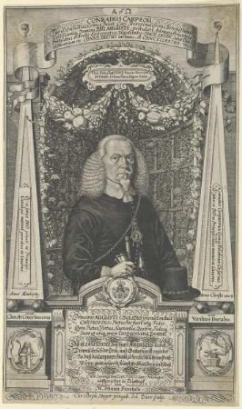 Bildnis des Conradus Carpzovius