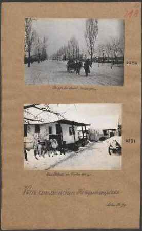 Aus Pitesti im Winter 1916/1917