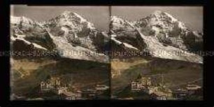 Kleine Scheidegg mit Blick zum Mönch