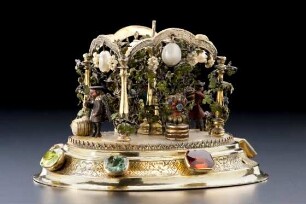 Kabinettstück: Bei der Weinernte, 1. Hälfte 18. Jahrhundert