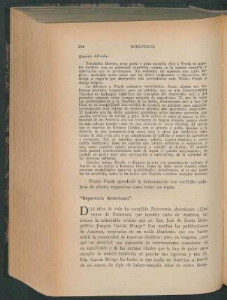 "Repertorio Americano"