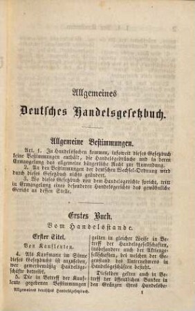 Allgemeines Deutsches Handelsgesetzbuch : Nebst den Einführungsgesetzen sowie einem Inhaltsverzeichniß und ausführlichen Sachregistern, 2.. (Bayerisches Einführungs-Gesetz enthaltend)