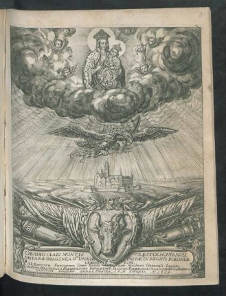 Obsidio Clari Montis Czȩstochoviensis : Dei Parae Imagine, A. D.ivo Luca De Pictae. In Regno Poloniae Celeberrimi. Ab Exercitu Suecorum, Duce Burchardo Mellero Generali Legato