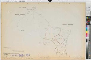 Nenkersdorf (Netphen), Flurbereinigung Nenkersdorf, Bl. 8 Zuteilungskarte Flur 8