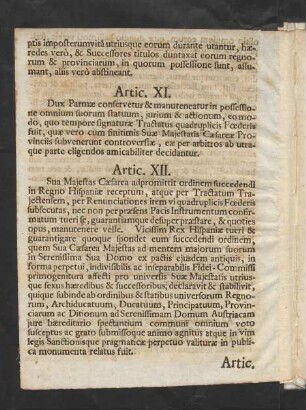 Artic. XII.