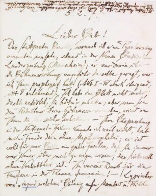 Brief an Julius Bab