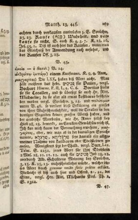 269-275, Matth. 13, 45-58