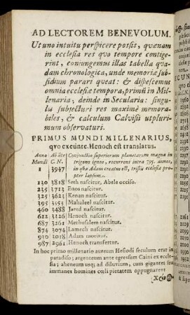 Ad Lectorem Benevolum.