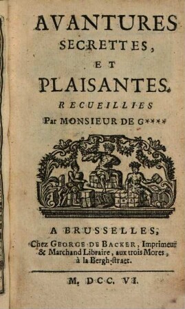 Aventures secrettes et plaisantes