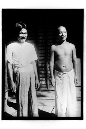 Diener und Koch Kurt Beyers : "Phetchaburi. Der ""Boy"" und der Koch von Dr. Kurt Beyer in Petchaburi"
