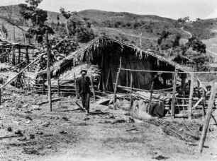 Dorf der Miao (Sammlung Hans Stübel - 2. Forschungsreise durch Hainan 1932)