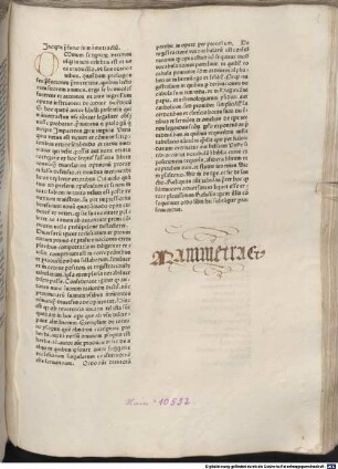 Mammotrectus super bibliam