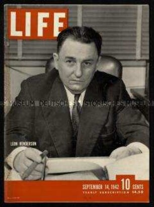 Amerikanische Zeitschrift "LIFE". 13. Volume 1942