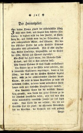 Der Herausgeber.
