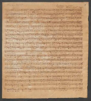 Ego sum panis vivus; V (5); a-Moll