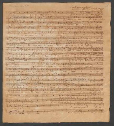 Ego sum panis vivus; V (5); a-Moll