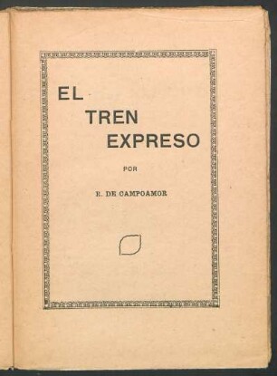 El tren expreso